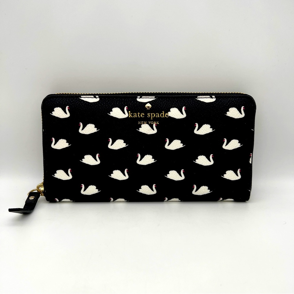 KATE SPADE Hawthorn Lane Swans Lacey Wallet - PWRU5136